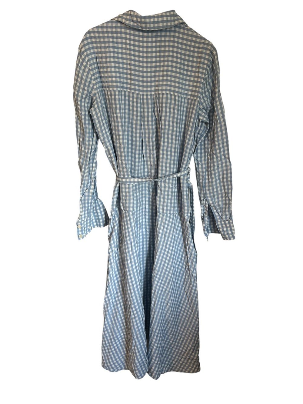 Tibi Women's Blue Gingham
Shirtdress - Picture 3 of 12